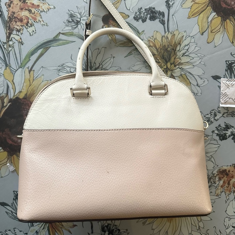 Kate Spate Beige and cream Satchels Bag in good condition - Picture 5 of 15